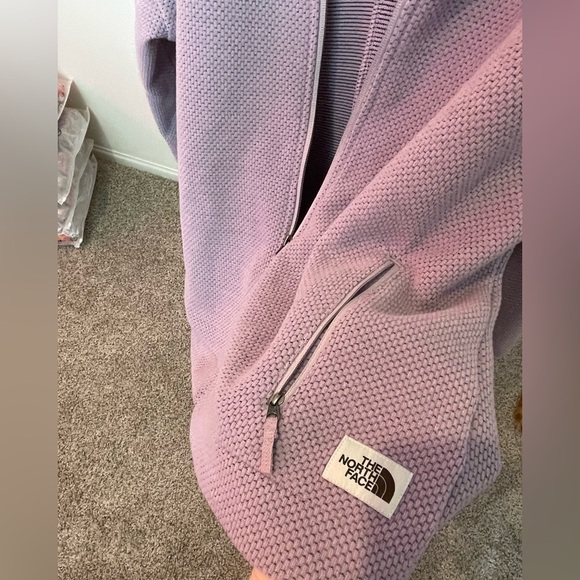 Women’s light purple The North Face Zip up Jacket - Picture 5 of 5